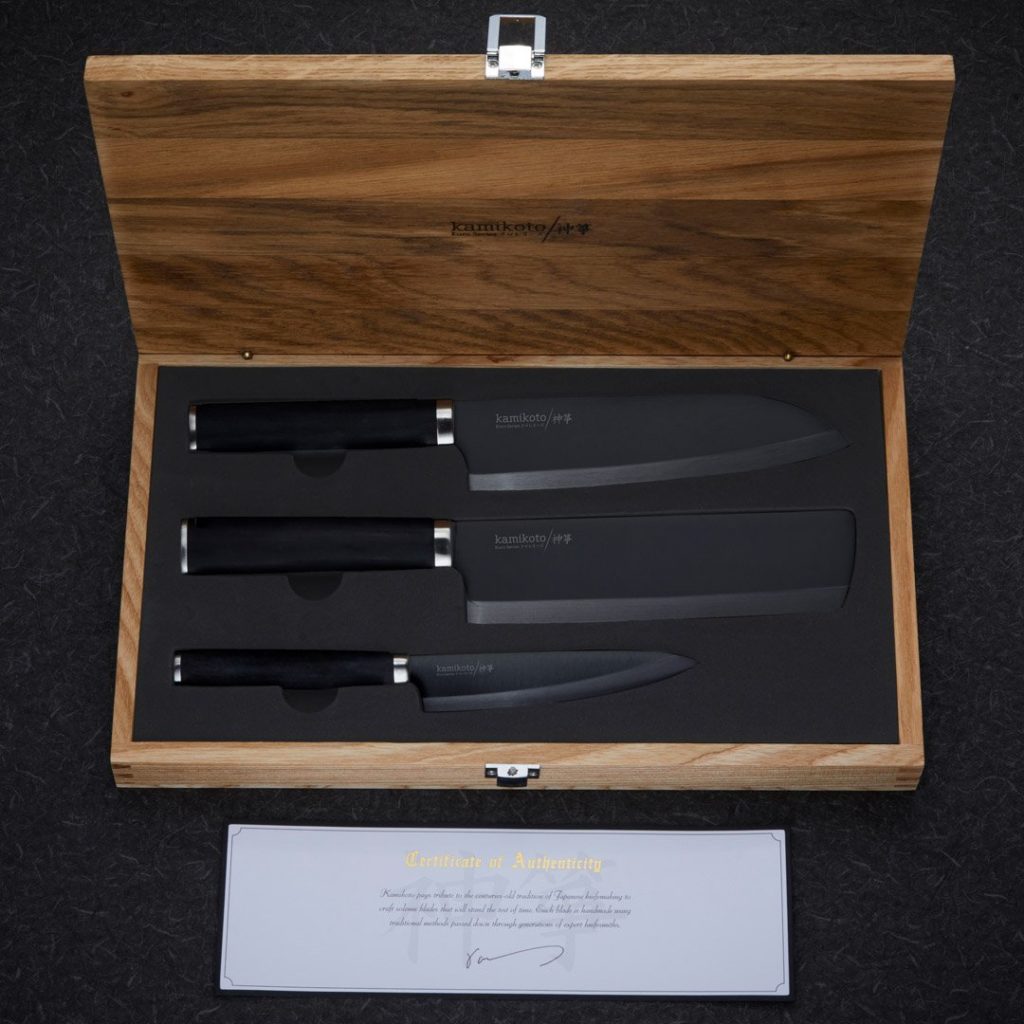 Best professional chef knife set with case