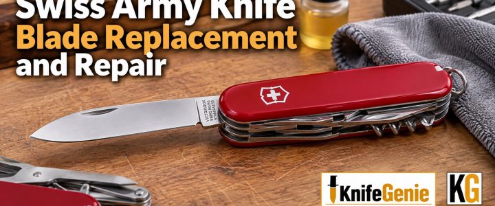 Replacing the Blade on a Swiss Army Knife Replacing the blade on a Swiss Army knife
