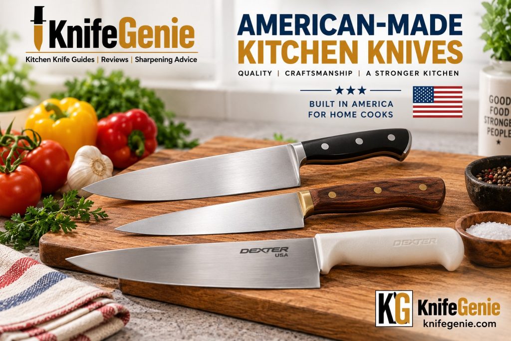 Best kitchen knives made in USA for home cooks in 2026