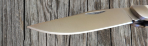 knife edge while thinning
