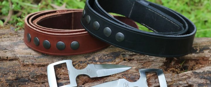 belt buckle knife for sale
