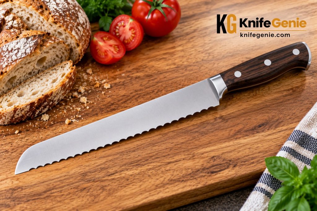 Can a serrated knife be sharpened?