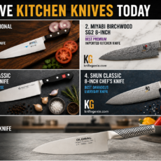 Top five kitchen knives today