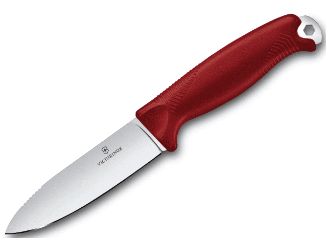 Victorinox Venture Fixed Blade Knife Red Victorinox Venture Fixed Blade Knife Red