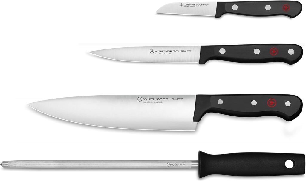 Wüsthof Gourmet 4 Piece Chef's Knife Set