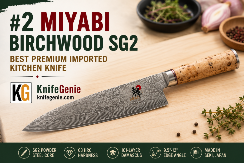 Miyabi Birchwood SG2 premium Japanese chef knife 2026