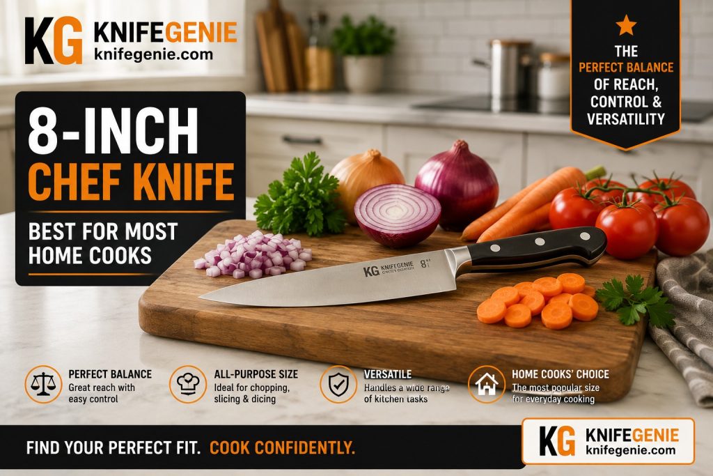 8 Inch Chef Knife Best for Home Cooks 8 inch chef knife best size for most home cooks