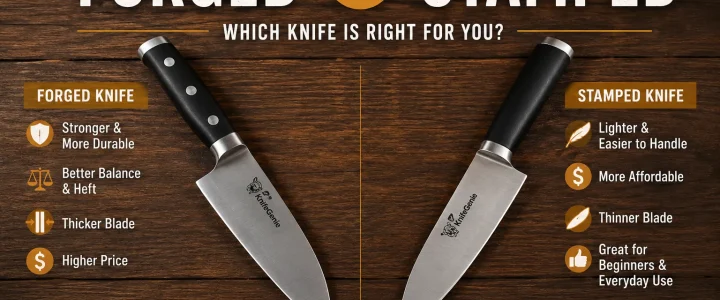 Forged vs Stamped Knives: What’s the Difference? Forged vs stamped knives buying guide comparison