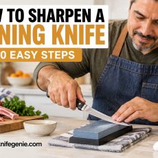 How to sharpen a boning knife in 10 easy steps