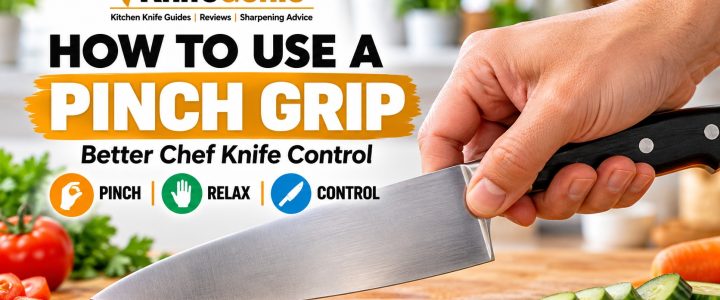 How to Use a Pinch Grip With a Chef Knife How to use a pinch grip with a chef knife