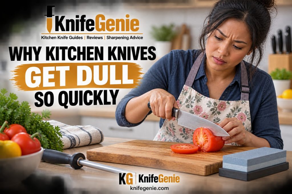Why kitchen knives get dull so quickly
